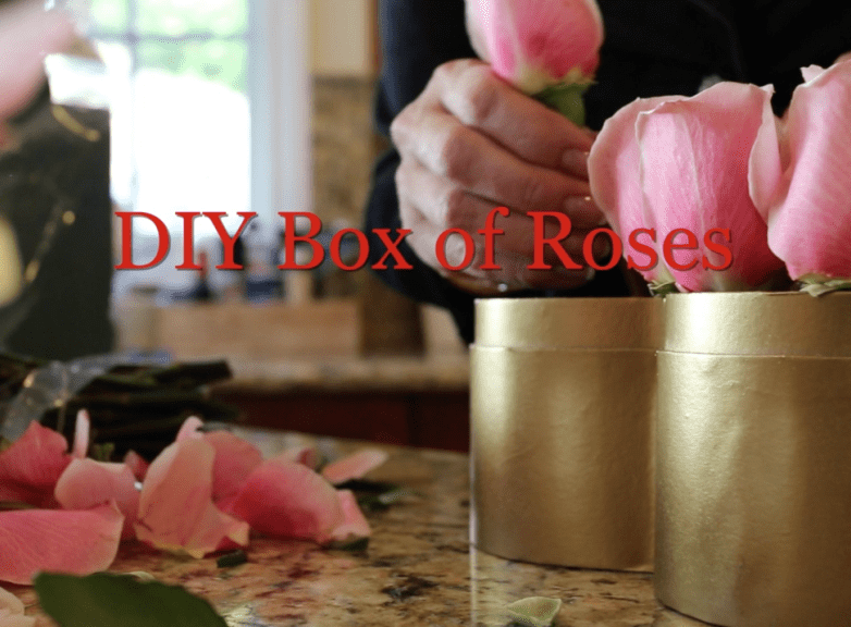 DIY on the FLY Box of Roses