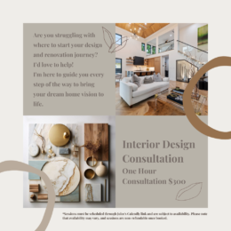 3-Pack: One Hour Design and Renovation Consultations with Julee Ireland