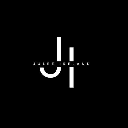 A black and white logo of the word " julee ireland ".
