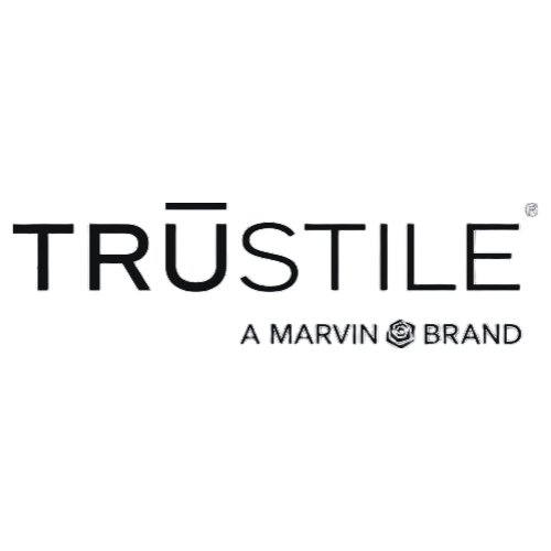 A black background with the word trustile written in white.